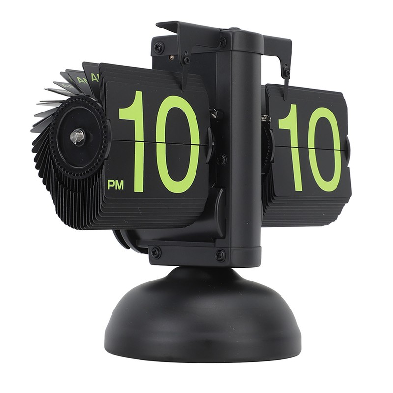 European Style Retro Digital Flip Down Clock 304 Stainless Steel