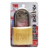 AII TWE IB-085 Stainless Steel Hanging Padlock, 2.0 inches (50