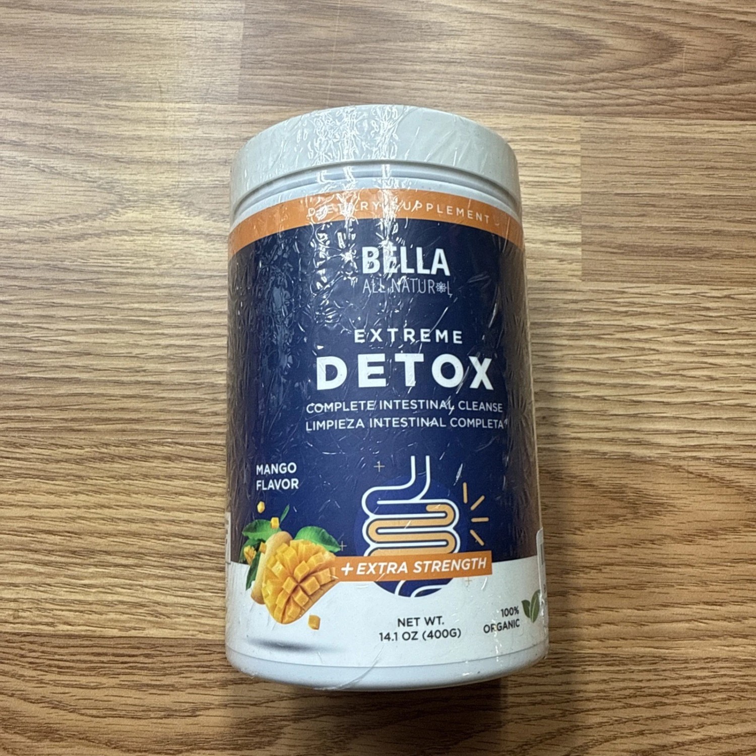 Bella All-Natural Extreme Detox Powder - Mango Flavor 400g - ibspot.com