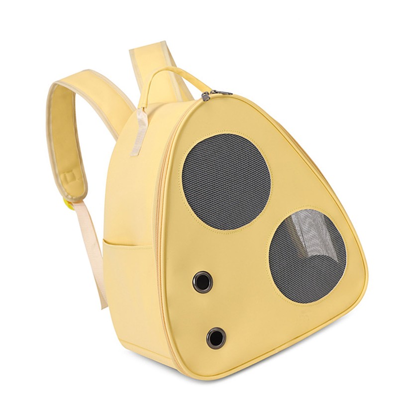 Triangle Pet Carrier Backpack Large Capacity Portable Breathable Multi Functional