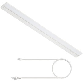 LAGOM 30" Direct Wire Dimmable LED Under Cabinet Lights & 72 Inches Power Cord
