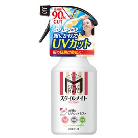 Hakuto Earth Stylemate UV Protection Mist for Clothes, 10.1 fl oz (300 ml), Green Tea Scent