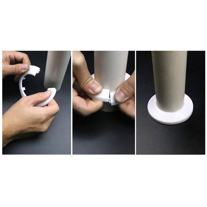 Pipe Cover Decoration PP Pipe Cover Collar Radiator Escutcheon Water