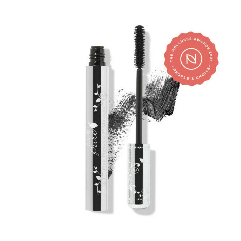 100% Pure Cosmetics Fruit Pigmented Ultra Lengthening Mascara, Blueberry 10g
