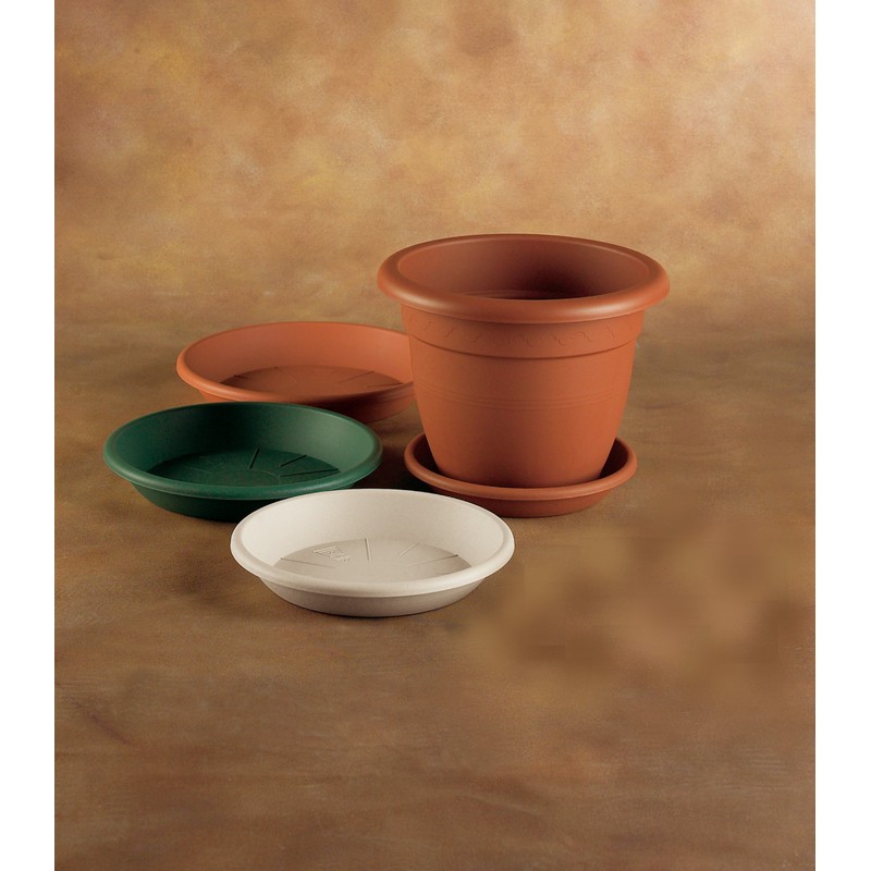 Euro3Plast Medea 1471.01 Saucer 12 cm Terracotta