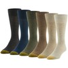 GOLDTOE Cambridge Crew - Calcetines para hombre, 6 pares, Surtido
