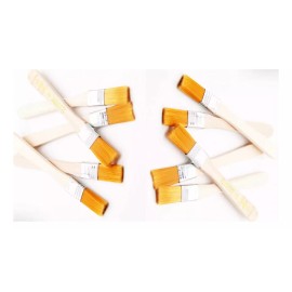 Celmex 10pzs Brocha Madera Limpieza Teclado Pc Celular Antiestática