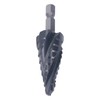 1/4in Shank Spiral Groove Step Drill Bit M35 Cobalt 4