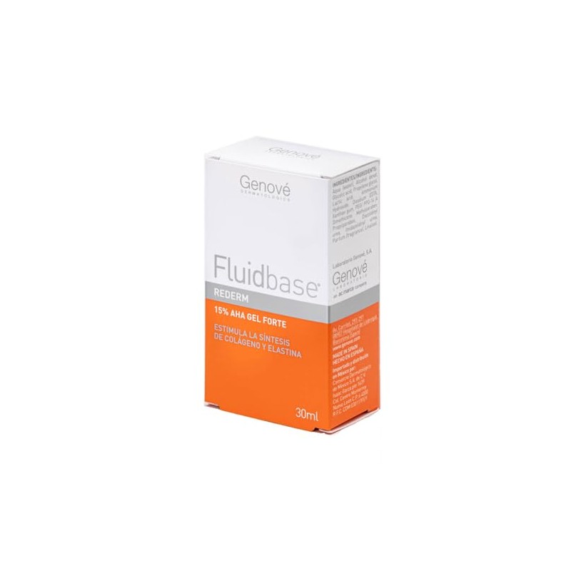 Genové Fluidbase Rederm Gel Aha 15% Forte 30 Ml, Hidratante