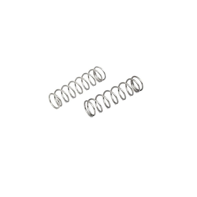 sourcingmap 0.7mmx8mmx30mm 304 Stainless Steel Compression Springs 10pcs