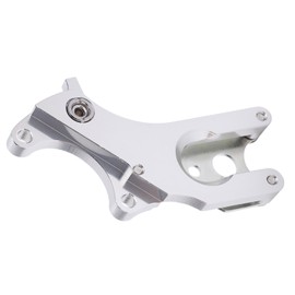 Road Bike Disc Brake Conversion Seat Durable Bicycle Brake Fixed Seat Adapter for CyclingSilver