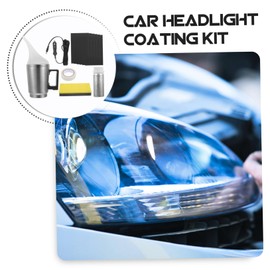 ULTECHNOVO 1 Set Headlight Repair Polymer Headlight Restoration Kit Car Restoration Kit Headlight Polishing Fluid Restoration Tool for Headlight Tail Lights Tools Headlamp Rubber Headlights