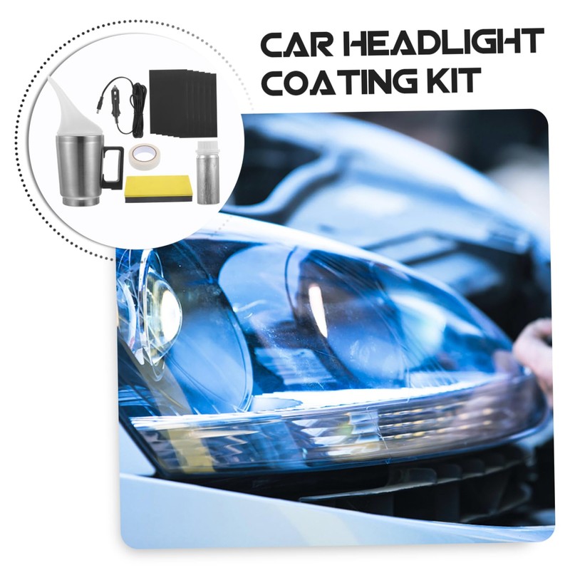 ULTECHNOVO 1 Set Headlight Repair Polymer Headlight Restoration Kit Car