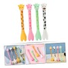 jojofuny 1set Cute Giraffe Writing Pens Ergonomic for Students Lightweight