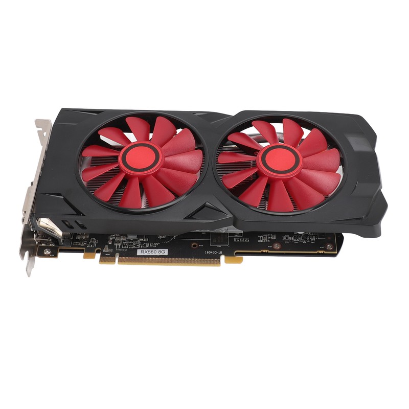 Game Graphics Card RX580 8GB GDDR5 256bit Quiet Dual Cooling