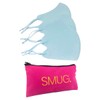 SMUG Adjustable, Washable and Reusable Face Cover | With Black