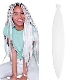 Pre Stretched Braiding Hair 30Inch 1Pack long Braiding Hair Extensions Professional Crochet Twist Braids Hair Yaki Straight High Temperature Synthetic Fiber",60#)