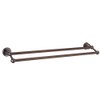 Hardware House Highland 24" Double Towel Bar, Oil Rubbed Bronze