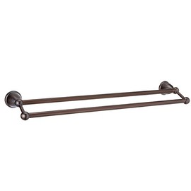 Hardware House Highland 24" Double Towel Bar, Oil Rubbed Bronze