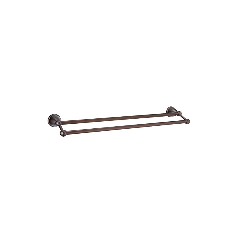 Hardware House Highland 24" Double Towel Bar, Oil Rubbed Bronze
