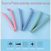30 Clips para Bolsas de Alimentos, Diseño Curvado para Bolsas
