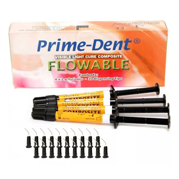 Prime Dental Resina Fluida Flowable Prime Dent A2 A3 A3.5 B2 ( 4pz )