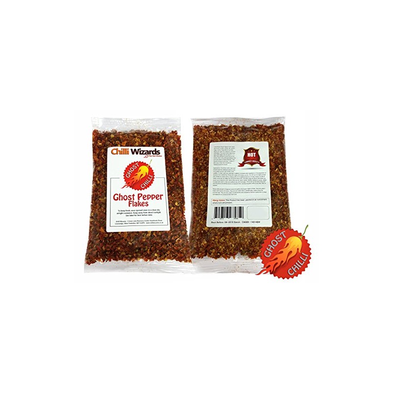 Ghost Pepper Chilli Flakes (Naga Jolokia) 25g - Sale