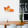 MightySkins Sleepy Fox Peel and Stick Art Removable Cute Stylish