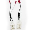 RicoRich Car Dash Tweeter Speaker Wiring Harness Install Aftermarket Front