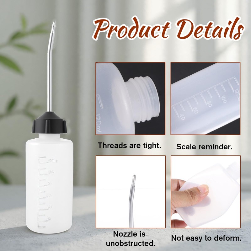 2 Pcs Sewing Machine Oiler 120ml Oil Dispenser with Long