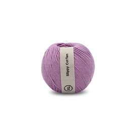 About Strings 50% Cotton 50% Tencel (Lyocell) No.3 Light DK Yarn 3.53oz(100g) 235 yards per ball, 2 pack (Iris)