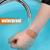 BBTO 50 Pieces Transparent Clear Adhesive Bandage Stretch Large Waterproof