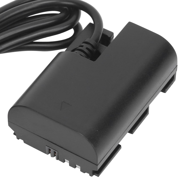LPE6 Dummy Battery DC Coupler Power Adapter with USB Drive