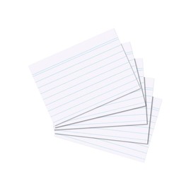 Herlitz Index Cards A4/A5/A6/A7/A8 Pack of 100