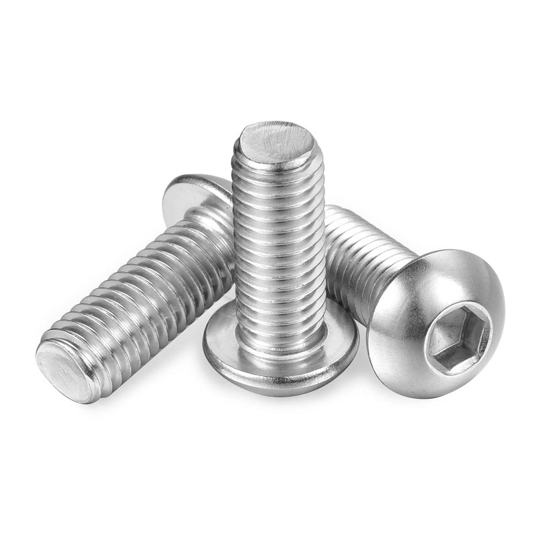 M10-1.5 × 30MM Button Head Socket Cap Bolts Screws 304