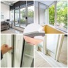 33FT Weather Stripping Brush for Windows/Doors Frame, Self Adhesive Seal