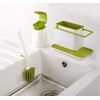 Joseph Joseph Kitchen Sink Set with Caddy, Edge Dish Brush