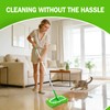 8 Pack Reusable Mop Pads Compatible with Swiffer Sweeper, Dry
