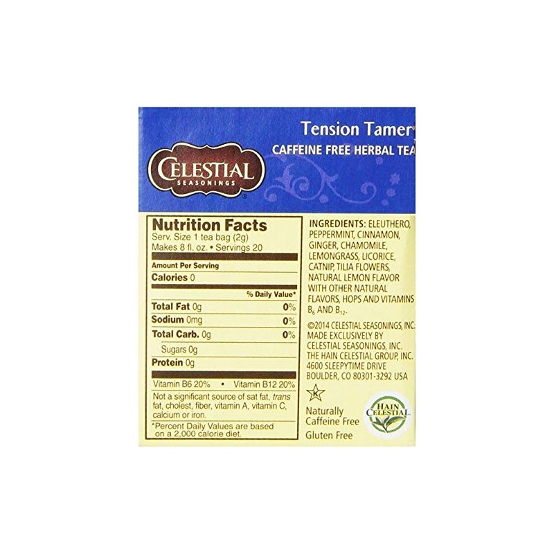3 – Celestial condimentos tensión tamer hierbas té