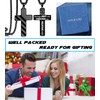 SAM & LORI Cross Necklace for Men Boys Gifts Teen