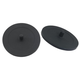 ITROLLE 2pcs Backflush Tray Blind Insert Port Filter Tray Cleaner 51mm Blind Coffee Machine Handle Cleaning Blind For Espresso Machines