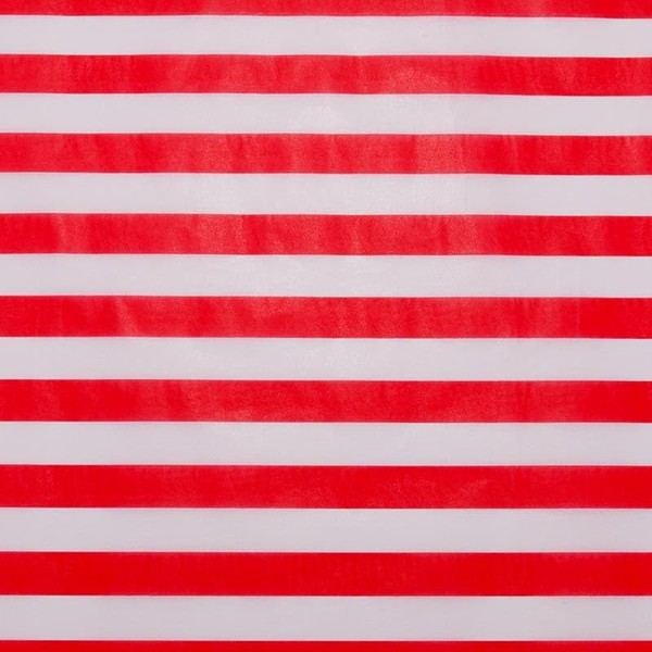 Paper Mart Red and White Striped Tissue Paper, Bulk Quantity