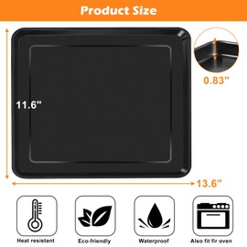 Air Fryer Grill Pan for Ninja Foodi DT251 DT201 DT200 Digital Air Fryer Countertop Oven, 13.6 * 11.6'' Air Fryer Grill Plate Crisper Plate Rack Accessories Replacement Parts Tray,Dishwasher Safe
