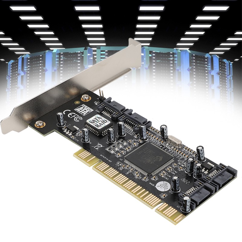 514 PCI SATA Host Controller 150 4-Channel RAID Card Serial