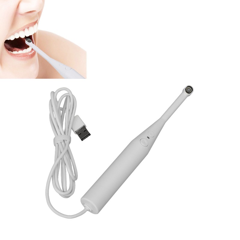 USB Visual Intraoral Camera HD Dental Endoscope Oral Inspection Camera