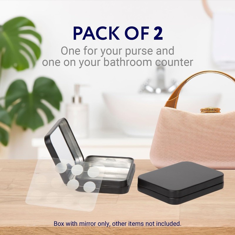 IMPRESA Zit Patches Storage Case - Matte Black Metal -