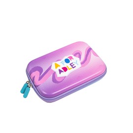 A FOR ADLEY Monkey Buddies Color Pop Pencil Pouch as Seen in Her YouTube Back To School Videos