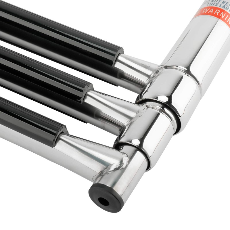 Amarine-made 3 Step Stainless Steel Telescoping Boat Ladder Swim Step