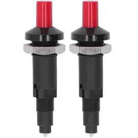 VISSQH Piezo Igniter, 1 Out 1 Button Spark Igniter, Piezo Spark Igniter, Ceramic Piezo Igniter, Gas Grill Igniter, Suitable for Gas Fireplace and Oven