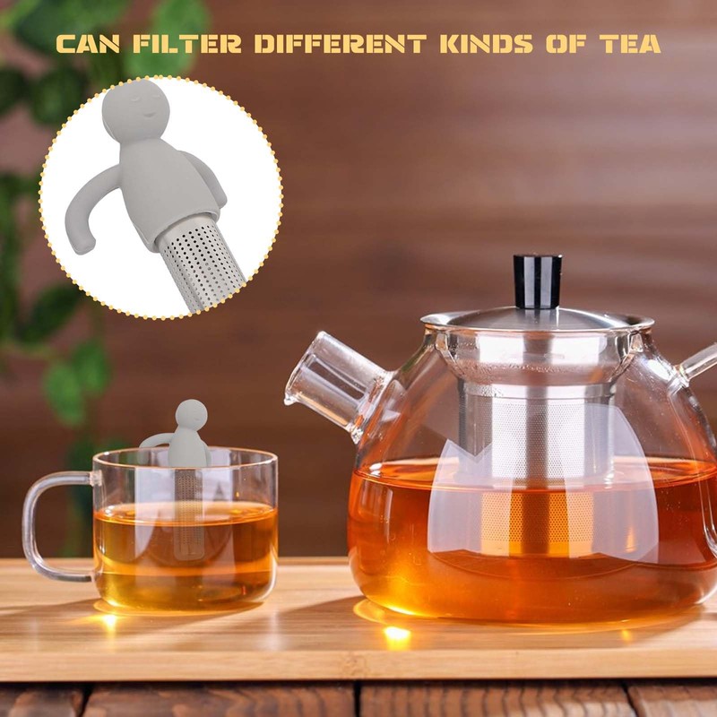 2PCS Tea Strainer for Loose Tea, Stainless Steel Tea Infuser